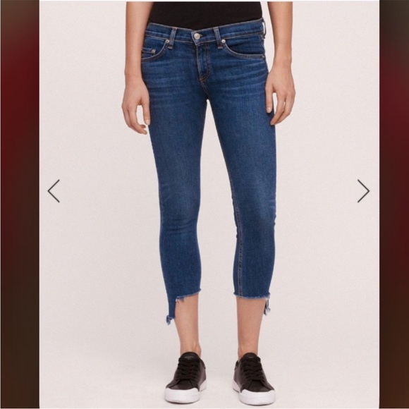 rag & bone Mid-Rise Ankle Skinny in Hampton - Picture 16 of 16